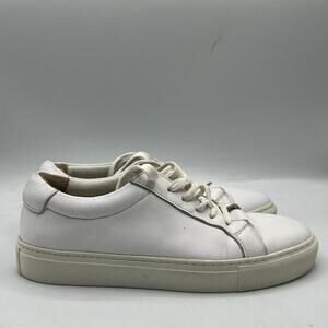 Made For Italics Triple White Casual Dress Shoes Women’s Size 7 Lace Up Sneakers